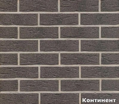 Фасадная плитка Feldhaus Klinker Anthrasit Mana, арт. R735 размер 240*52*9 мм