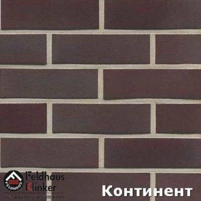 Плитка под кирпич Feldhaus Klinker Ferrum Liso, арт. R384 размер 240*52*14 мм