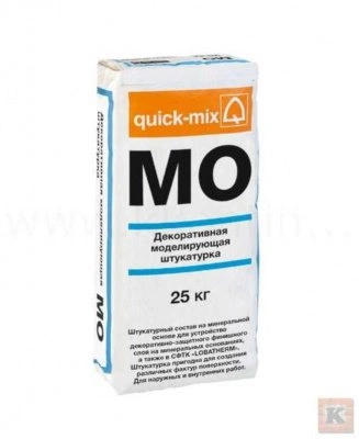 Декоративная моделирующая штукатурка Quick-mix MO_25kg