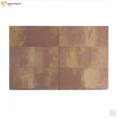 Бетонная тротуарная плитка Каньон Color Mix BRAER коллекция Сити