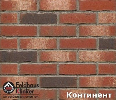 Плитка под кирпич Feldhaus Klinker Vascu Ardor Rotado, арт. R750 размер 240*71*14 мм