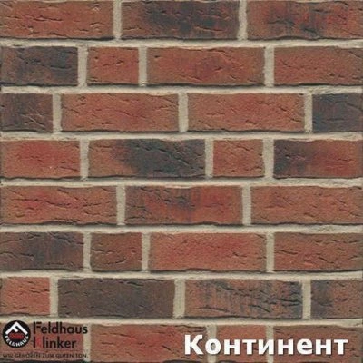 Фасадная плитка под кирпич Feldhaus Klinker Sintra Carmesi Nelino, арт. R685 размер 240*71*14 мм