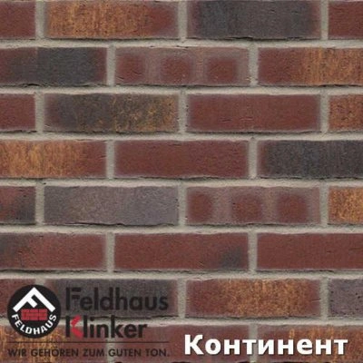 Плитка под кирпич Feldhaus Klinker Vascu Cerasi Legoro, арт. R769 размер 290*52*14 мм
