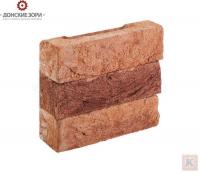 Кирпич облицовочный Тандем Благодать W005-2 | ручная работа | 215*50*65 мм морозостойкокость F100