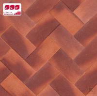 Клинкерная_Брусчатка красная Манчестер бордо классик