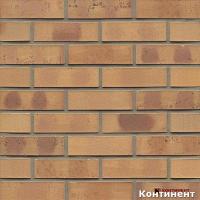 Клинкерный кирпич полнотедый Hellbraun-Bunt Kohle (№ 06K), ТМ "MUHR", 240*115*71 мм морозостойкокость F100