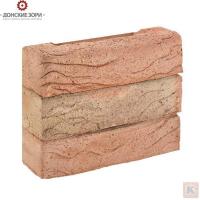 Кирпич ручной формовки ДОНСКИЕ ЗОРИ СТАНИЦА Никольский узорный | 250*60*65 мм морозостойкокость F100