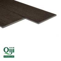 Террасная доска Qiji Premium полнотелая Венге размер 3000х150х18 мм
