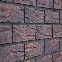 Кирпич_облицовочный_Faber_Jar_Онежский коричневый кладочный раствор