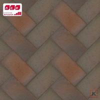 ГЛАЗГО клинкер тротуарный флэшинг ЛСР 200х100х50 мм