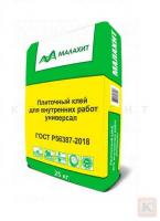 Клей для плитки «Малахит» Универсал, 25кг