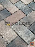 Брусчатка Оникс Коралловый 100x200х60 мм