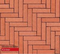 Westerwalder_Klinker_Тротуарный клинкер ригель WK100R design rot