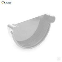Заглушка левая RE130 ZL Белая GALECO PVC 130