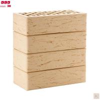 Кирпич БЕЖЕВЫЙ лицевой ЛСР | рустик морозостойкокость F100