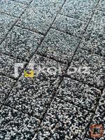 Новый город Гранит Черно-белый 60 мм