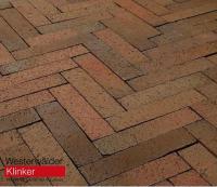 Westerwalder_Klinker_Тротуарный клинкер ригель WK102RB  rot braun