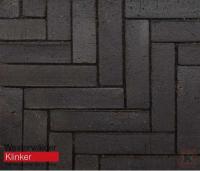 Westerwalder_Klinker_Тротуарный клинкер ригель WK815GS schwarz bunt 240х55х52 мм