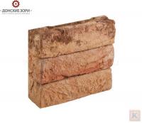 Кирпич облицовочный Тандем Мильшино W047-2 | ручная работа | 215*50*65 мм морозостойкокость F100