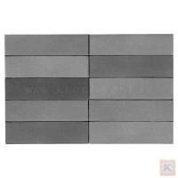 Кирпич серый  облицовочный Recke Classic 5-82-00-0-00, 250х85х65 мм