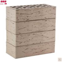 Кирпич СЕРЫЙ лицевой ЛСР | рустик морозостойкокость F100