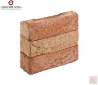 Кирпич облицовочный Тандем Тургенево W032-2 | ручная работа | 215*50*65 мм морозостойкокость F100