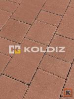 _Плитка Новый Город Моно Бордовая 60 мм