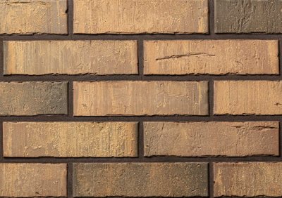 Кирпич облицовочный Бремен на коричневом растворе