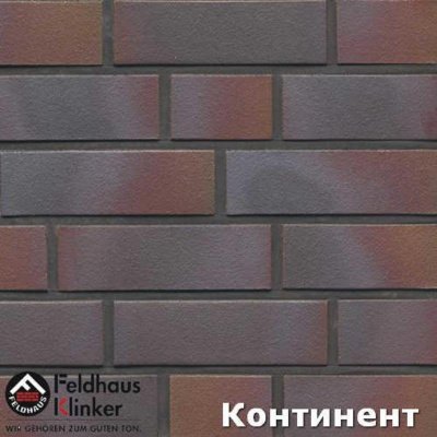 Плитка под кирпич Feldhaus Klinker Cerasi Maritim Negro, арт. R386
