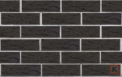 Клинкерный_кирпич_ЛСР_графитовый, поверхность рустик фото 3