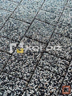 Новый город Гранит Черно-белый 60 мм