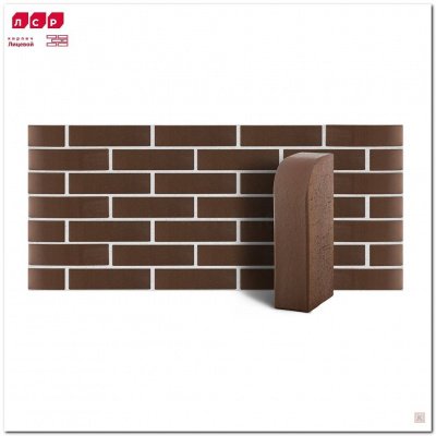 Кирпич фигурный R-60 ЛСР Белый полнотелый печной М500 размер кирпича 250*120*65 мм фото 01