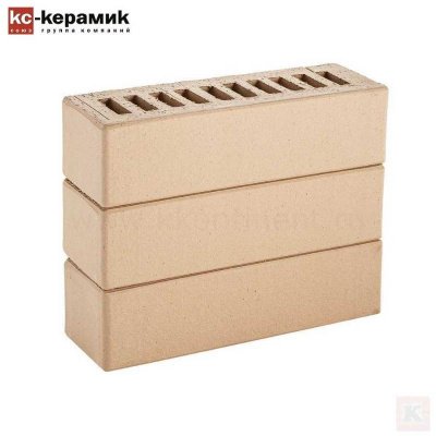 Кирпич лицевой КС-Керамик_Камелот_Терракот 250*85*65 мм