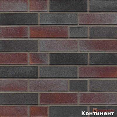 Кирпич клинкерный MUHR Violettschwarz (№ 25) 240*115*52 мм