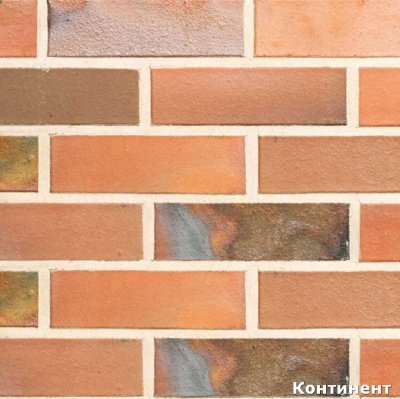 Клинкерный кирпич Flensburg rot kohlebrand (арт. 0854), завод 
