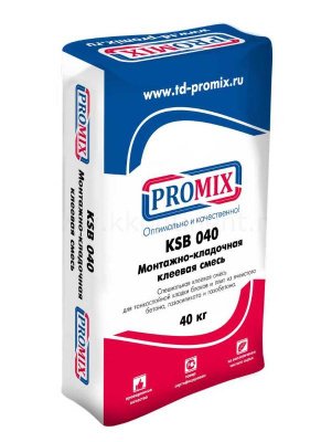 Клей для газобетона Promix KSB 040