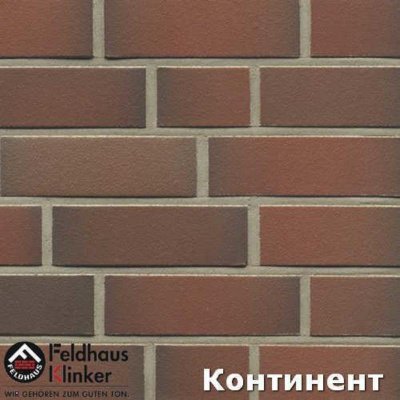 Плитка под кирпич Feldhaus Klinker Cerasi Viva Liso, арт. R382 размер 240*52*14 мм