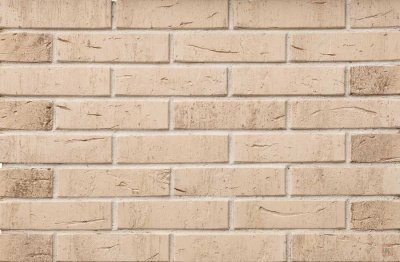 Кирпич облицовочный Майнц на белом растворе