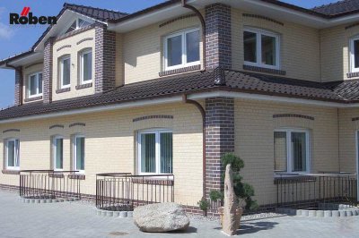 Кирпич клинкерный Roben RAVELLO NF Sand-weiss поверхность рельефная на kkontinent.ru