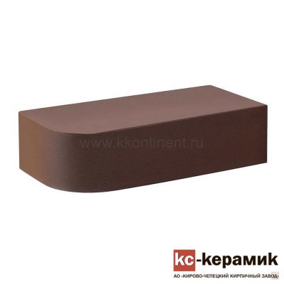 Кирпи облицовочный полнотелый КС-Керамик Рочестер фигурный