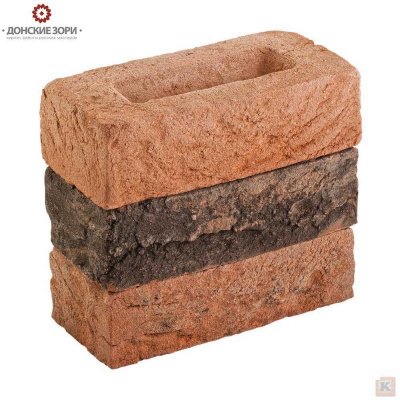Кирпич лицевой ручной формовки Донские Зори_коллекция_Усадьба_W030 Вельяминово