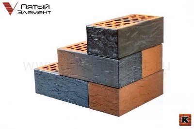 Кирпич лицевой Баварская кладка 1.4 НФ рифленый, ТМ