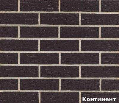 Фасадная плитка Feldhaus Klinker Anthrasit Senso, арт. R740 размер 240*71*14 мм
