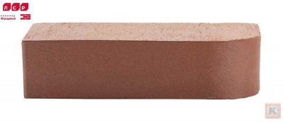 Кирпич фигурный R-60 ЛСР Белый полнотелый печной М500 размер кирпича 250*120*65 мм фото 03