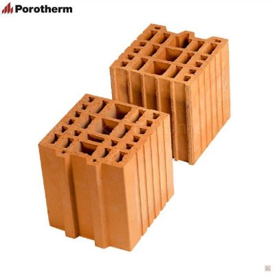 Доборные блоки Porotherm 20 1/2  