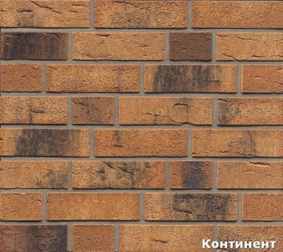 Плитка под кирпич Feldhaus Klinker Nolani Viva Rustico Carbo, арт. R268 размер 240*71*14 мм
