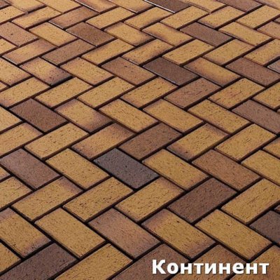 Брусчатка клинкерная CRH Terra Reggio, 240*118*52 мм