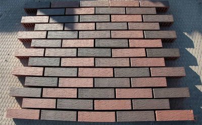 Кирпич облицовочный Вышневолоцкая керамика Готика лава узкий евро