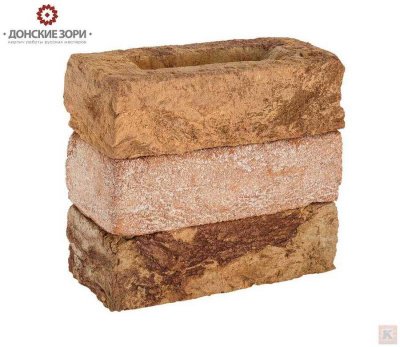 Кирпич ручной формовки Донские Зори_коллекция_Усадьба_W143 Алабино WDF