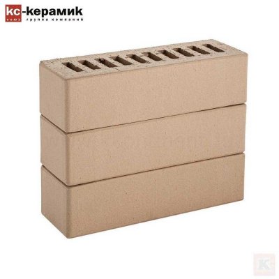 Кирпич лицевой КС-Керамик_Камелот_Шоколад_250*85*65 мм
